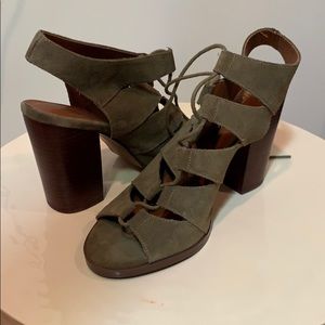 Saks Fifth Ave Lace Up Sandals